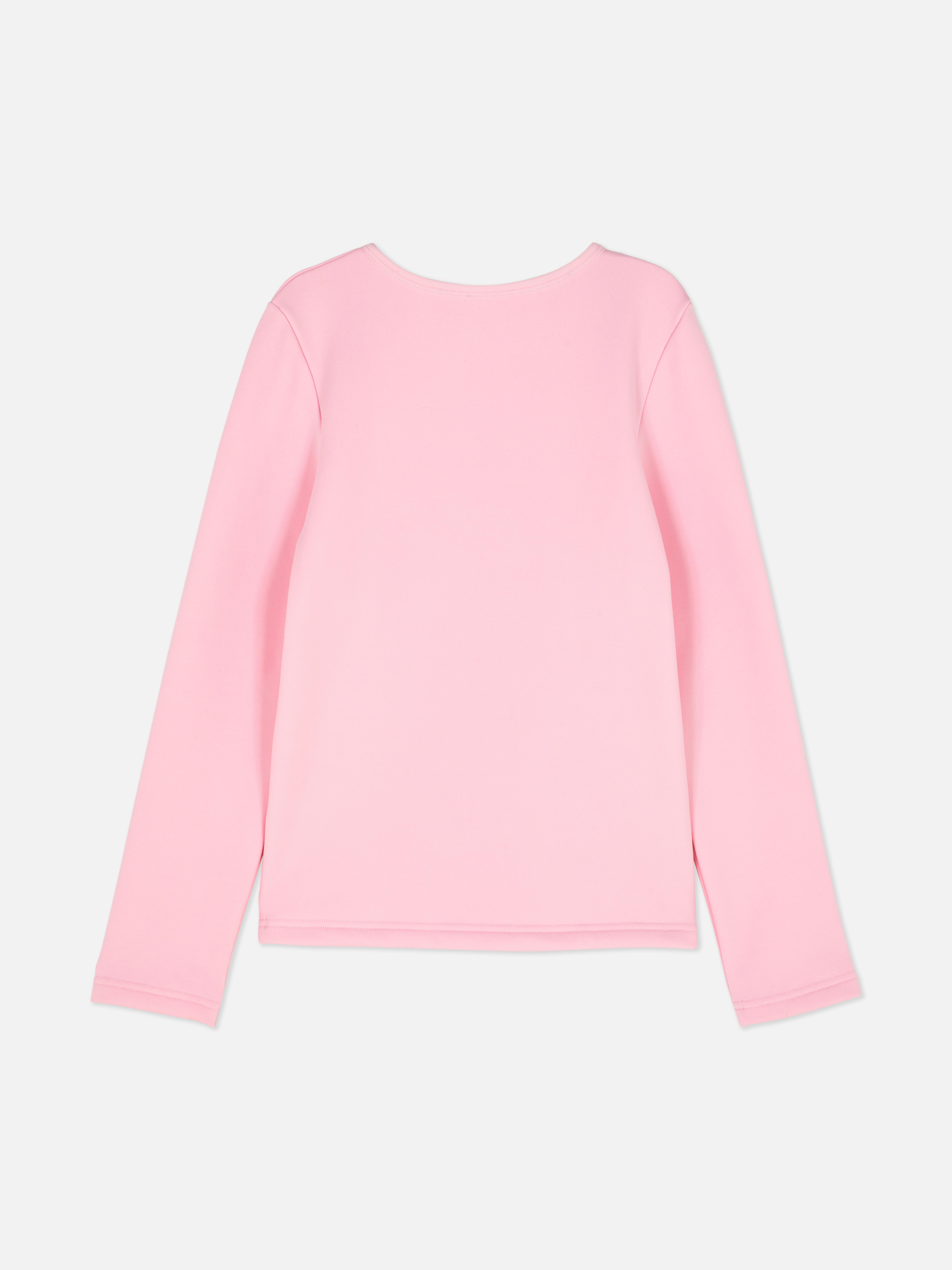 3-15yrs | Thermal Fleece-Lined Long-Sleeve Top