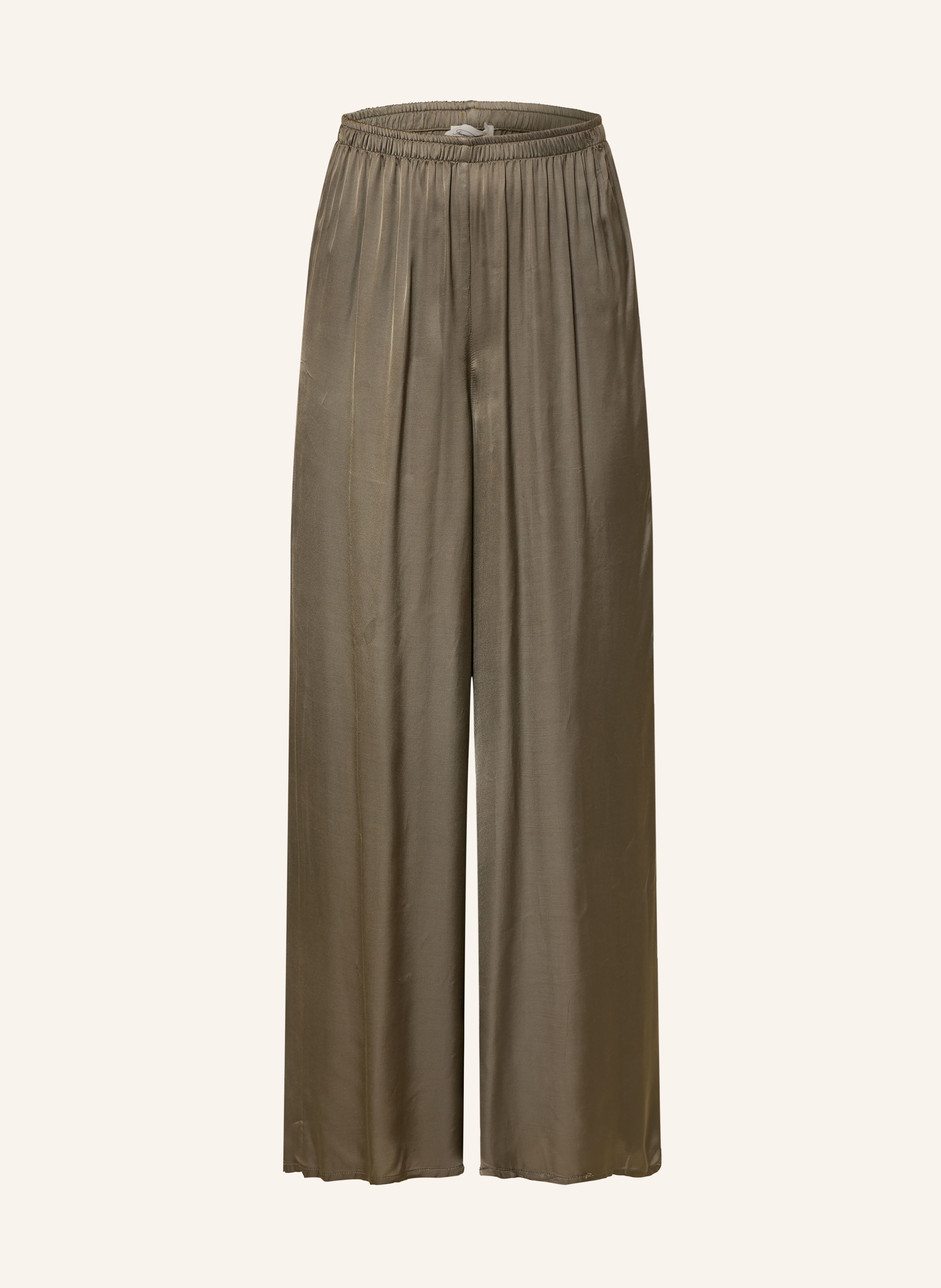 American Vintage Marlenehose aus Satin