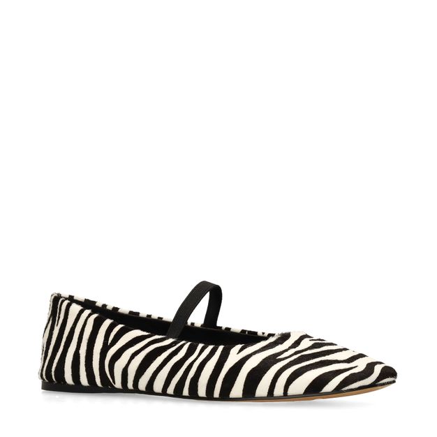 Zebra print ballerina's