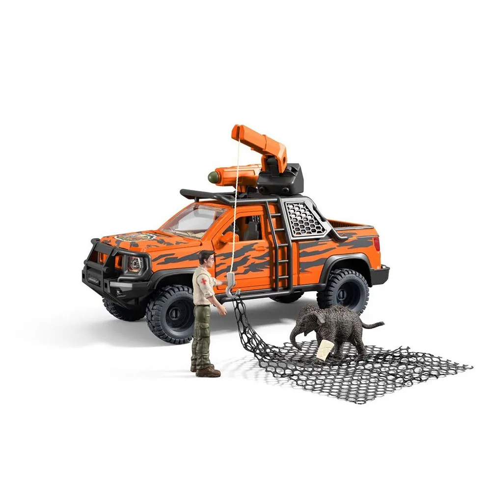 Schleich Adventure Jeep in the Jungle (42720) animal figures