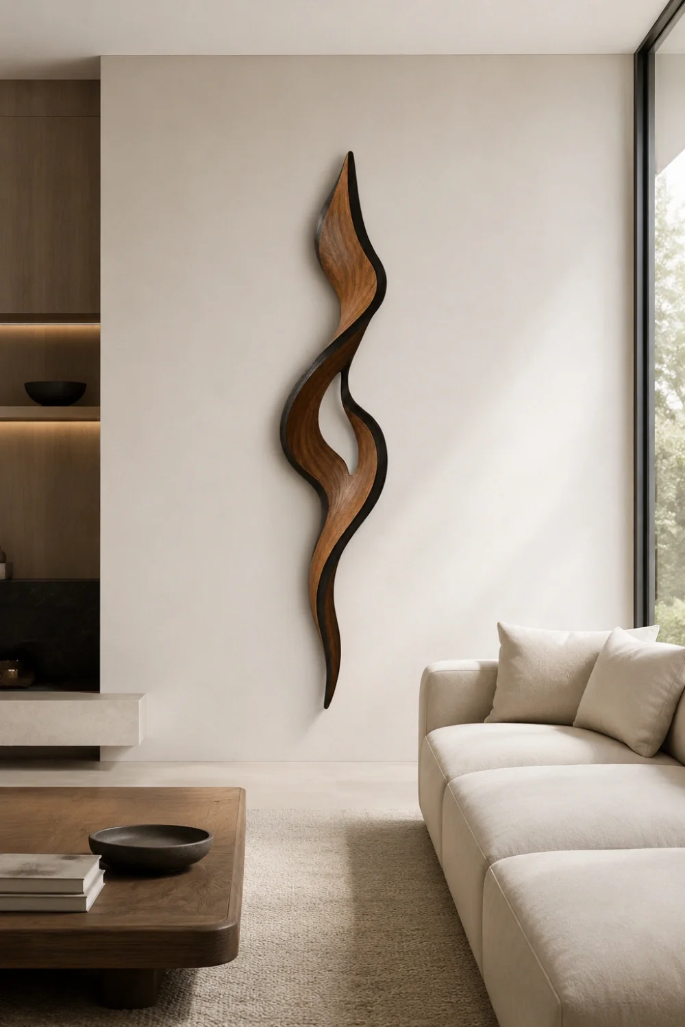 Abstract Wood Wall Art #QAB015