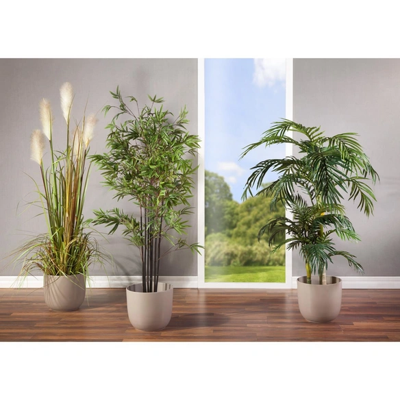 Kunstpflanze, Federgras Foxtail, Höhe: 120 cm