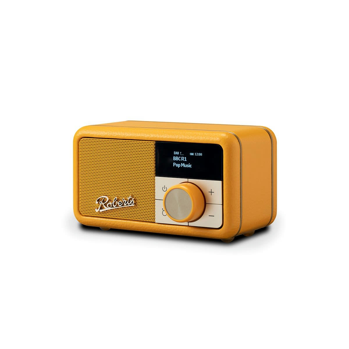 REV-PETITE - Radio DAB-FM bluetooth portable rétro jaune soleil
