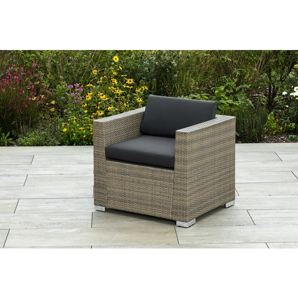 Gartenmöbelset »Bellante«, 4 Sitzplätze, Stahl/Kunststoff, inkl. Auflagen