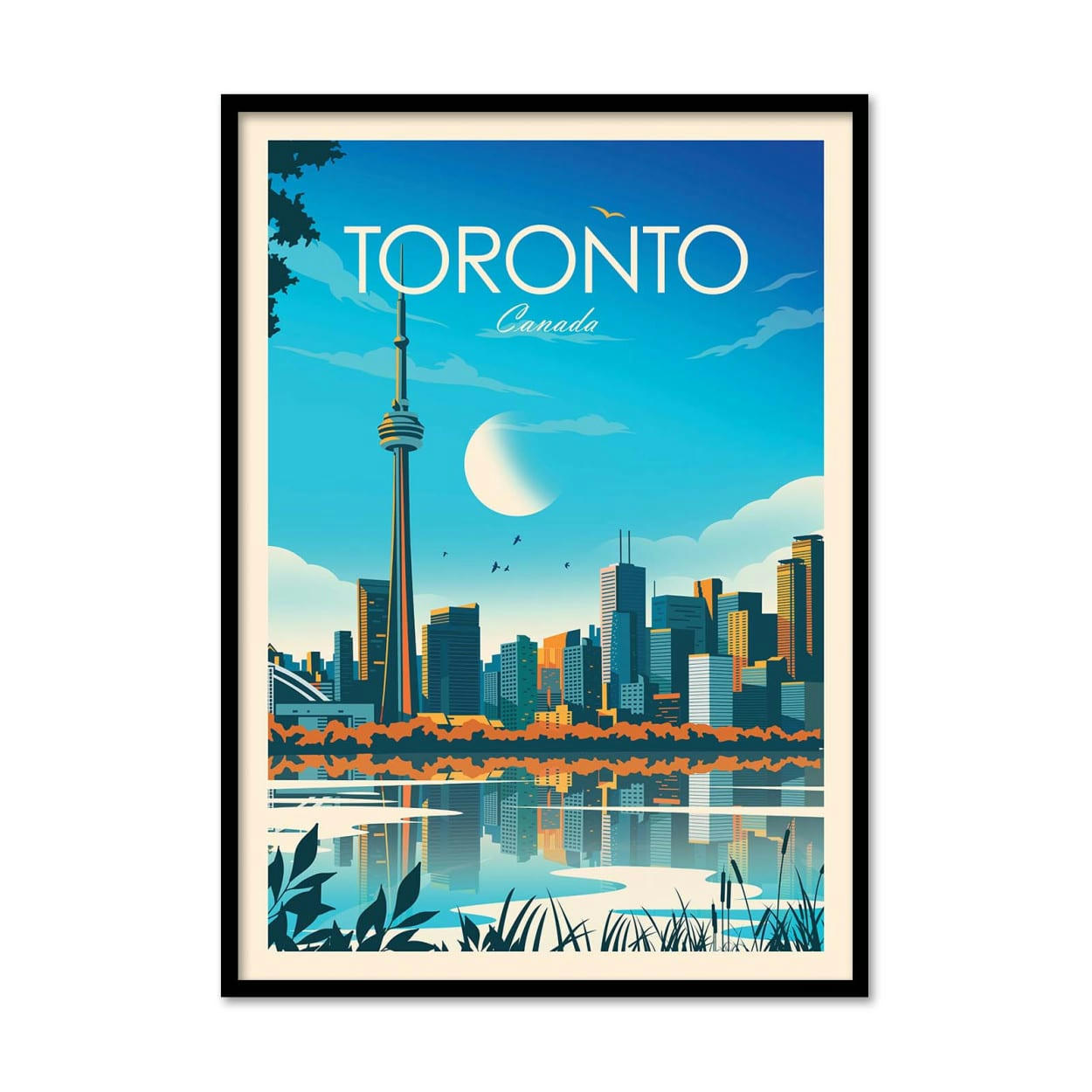 STUDIO INCEPTION - TORONTO CANADA - STUDIO INCEPTION - Affiche d'art 50 x 70 cm