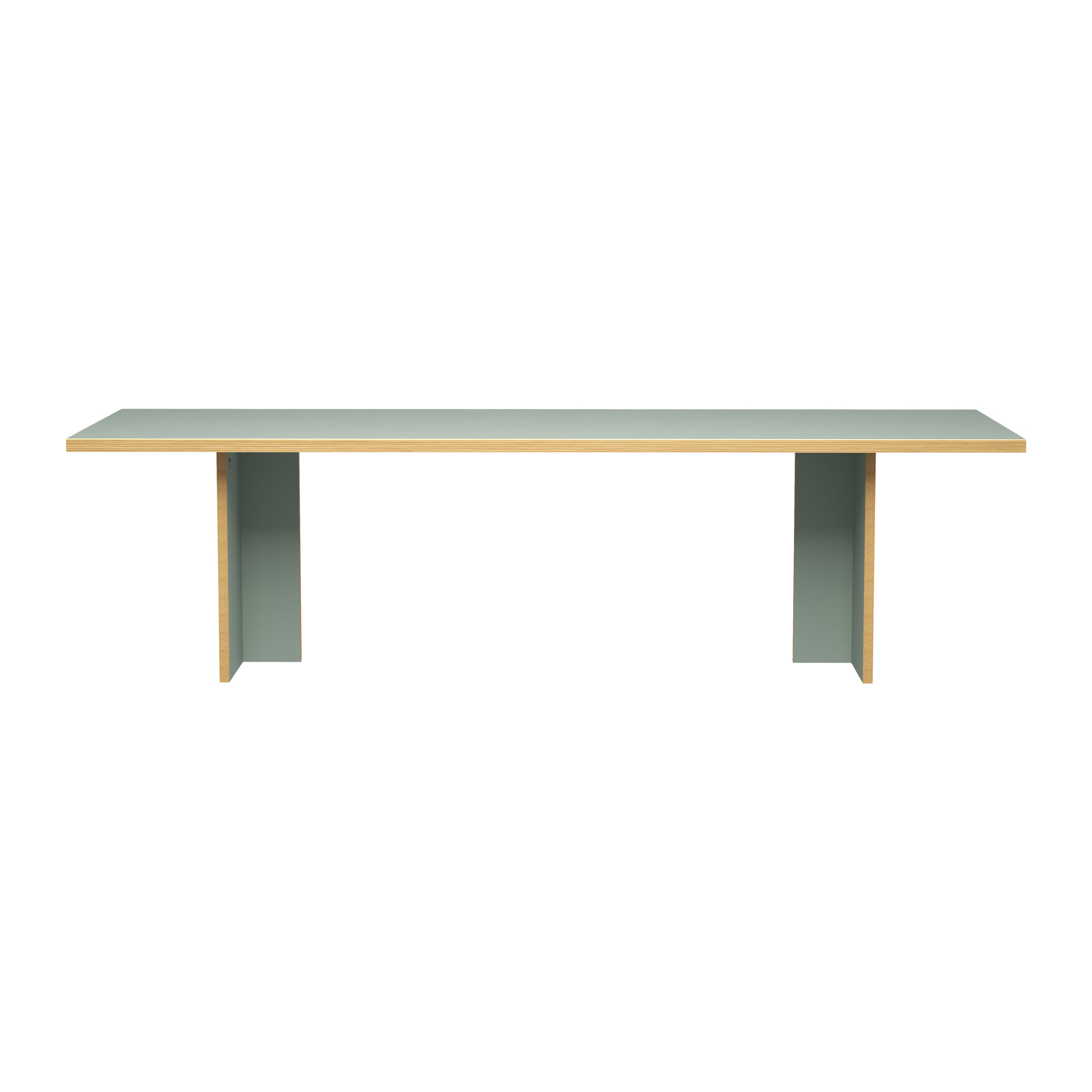 HKliving Dining Table Eettafel - 280 x 100 cm - Pale Green