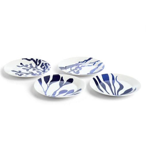 Royal Doulton Pacific 10th Anniversary 24cm Plate Set of 4 Plates - 4pc