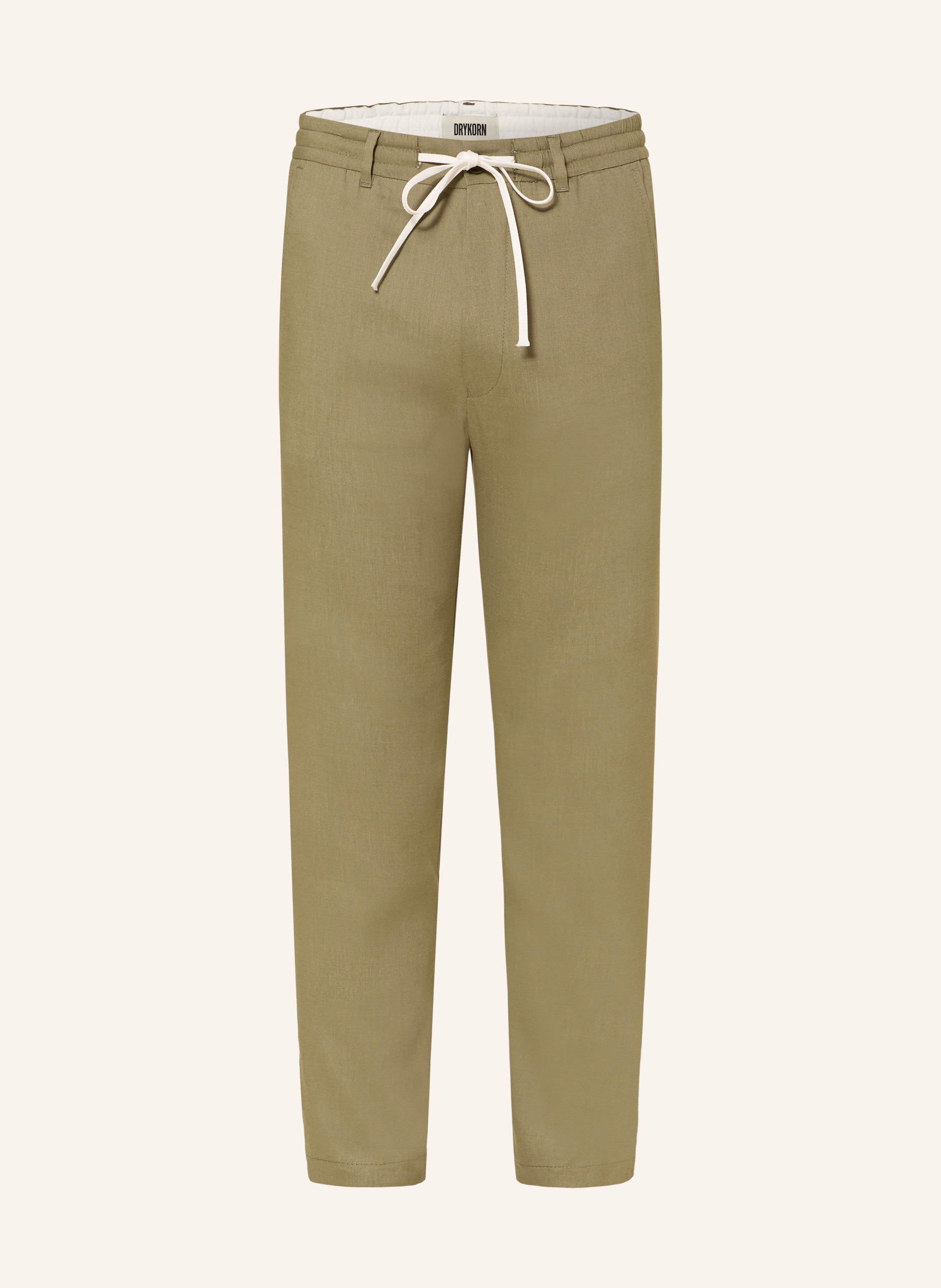 DRYKORN Hose DEGER im Jogging-Stil Regular Fit mit Leinen