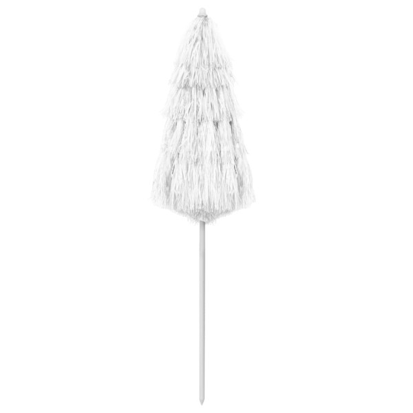 Parasol plażowy Biały 180 cm vidaXL