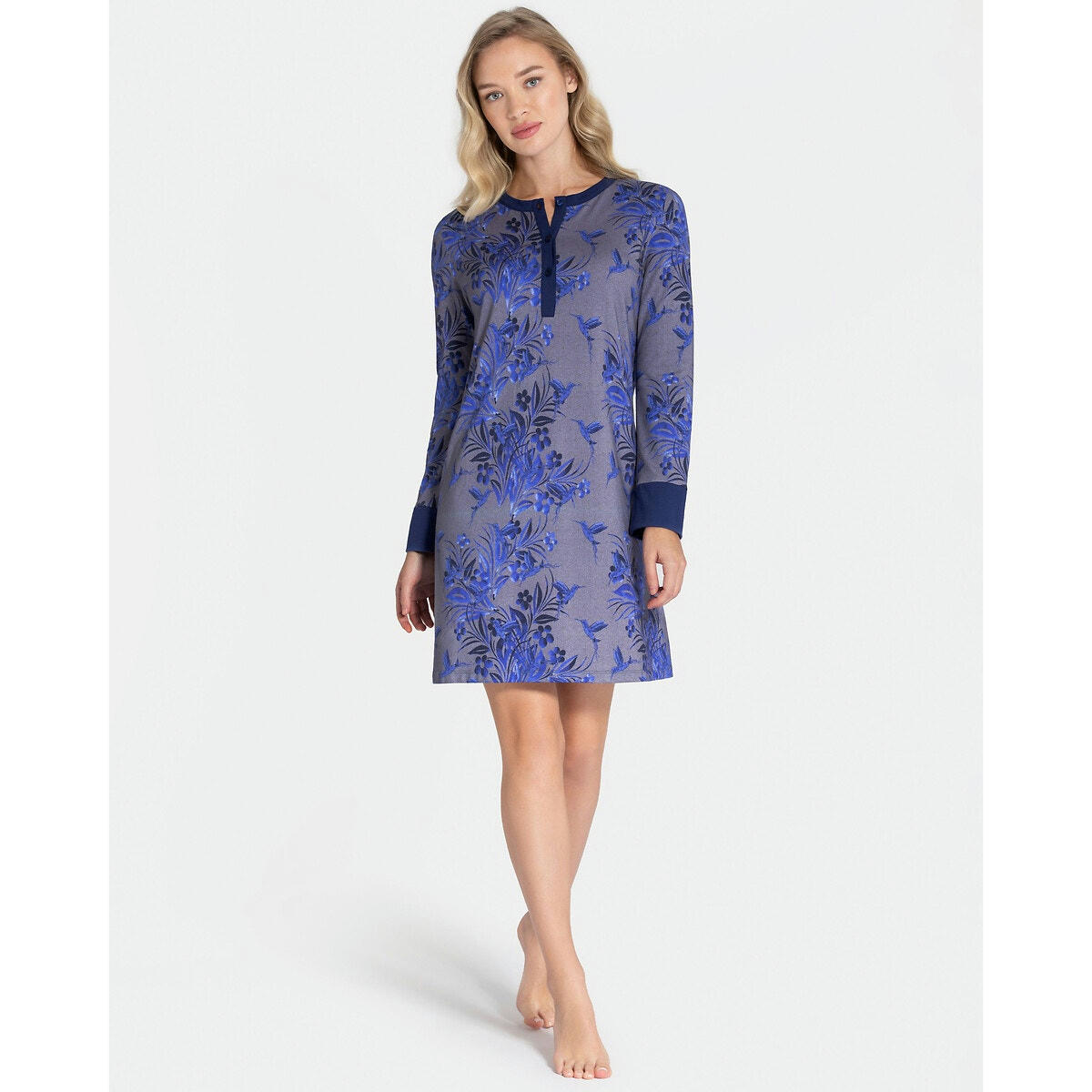 Chemise de nuit en modal, Butterfly