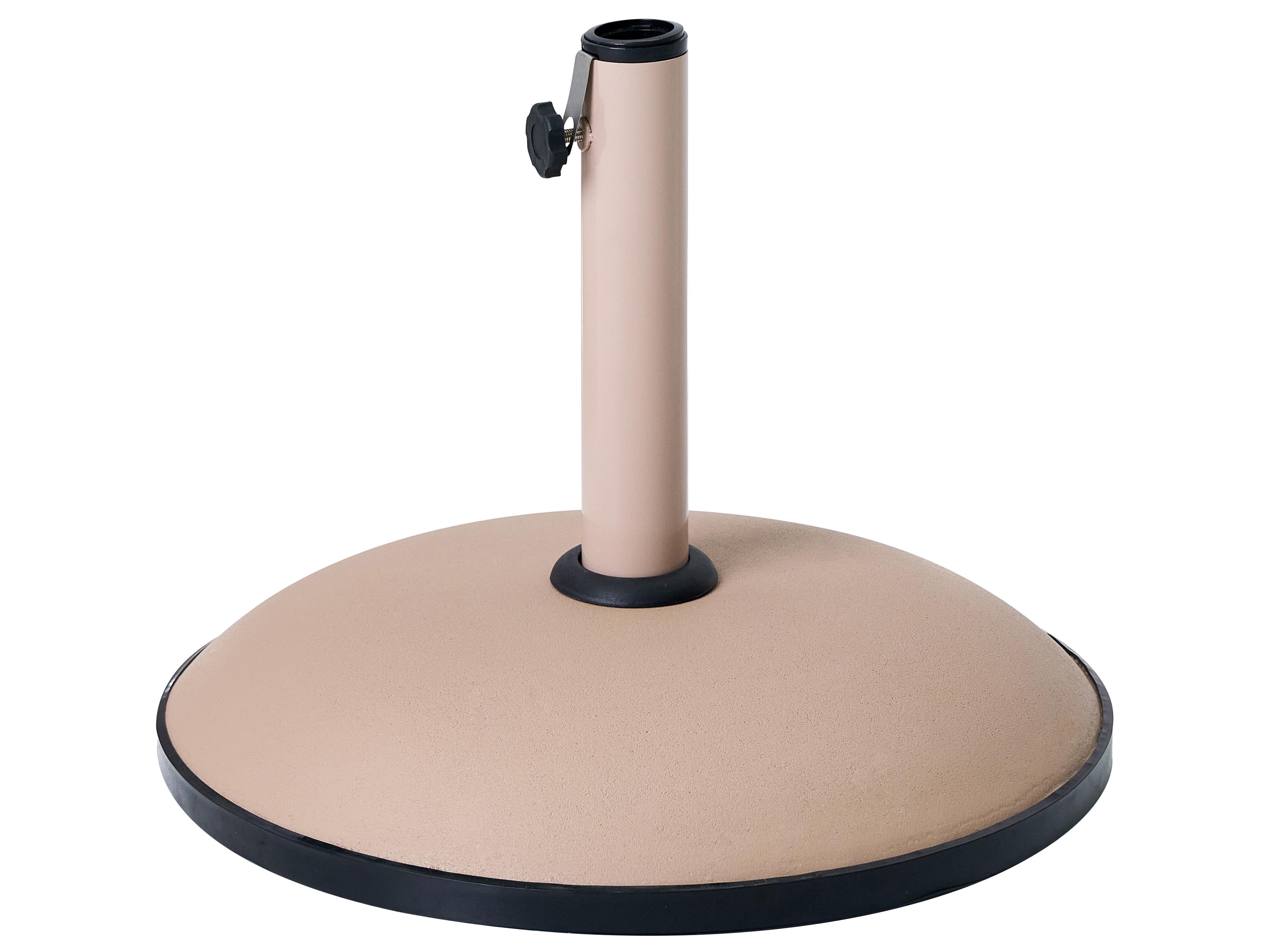 Parasol Base CANZO Beige Round 25 kg