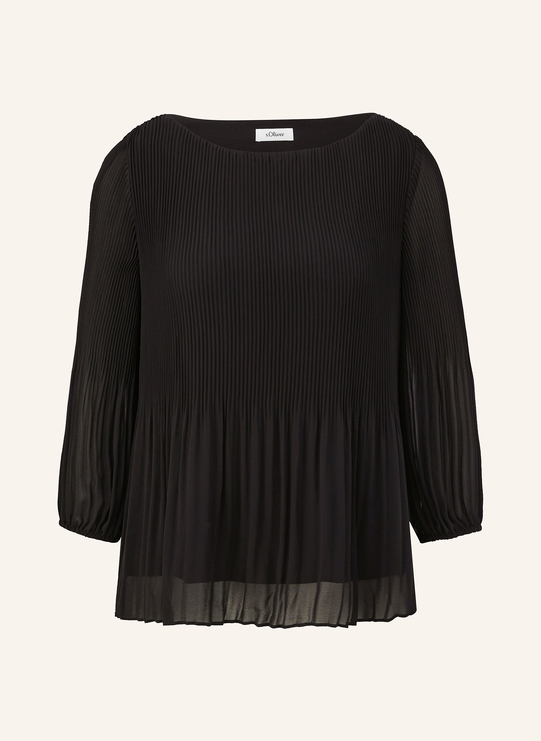 s.Oliver BLACK LABEL Blusenshirt mit Plissees