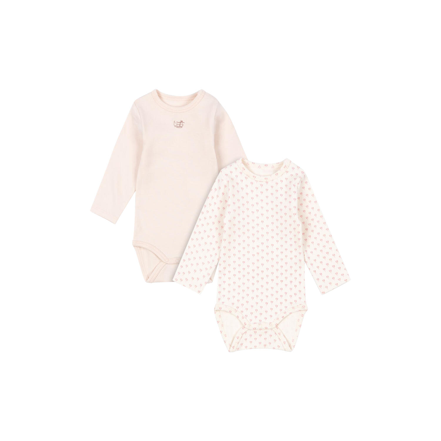 Bello 2-pack LS Body, blush mix