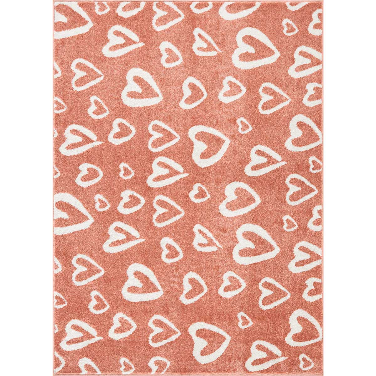 Tapete GIO coração blush 120x160cm