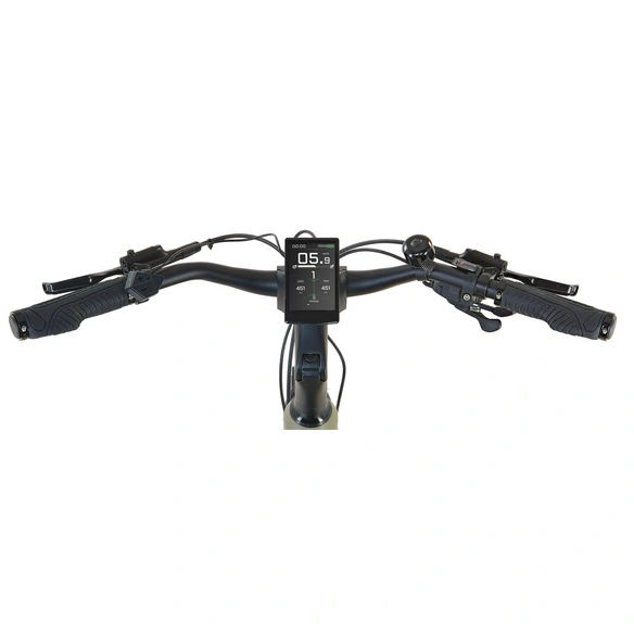 E-Bike Trekking »Entdecker 4.0«, 28 Zoll, Mittelmotor 36 V, 10-Gang, grau/schwarz