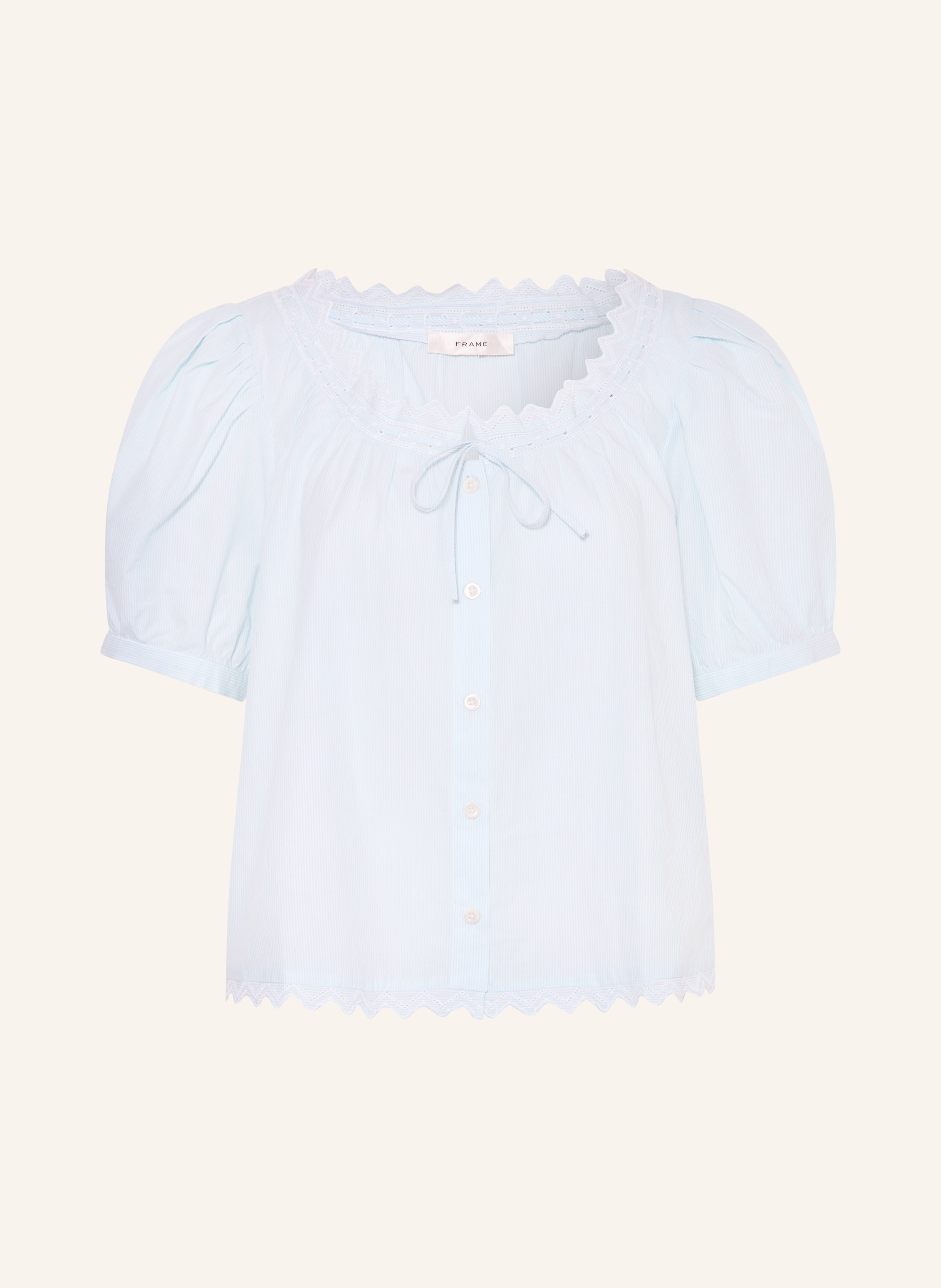FRAME Blusenshirt THE SERENE mit Rüschen