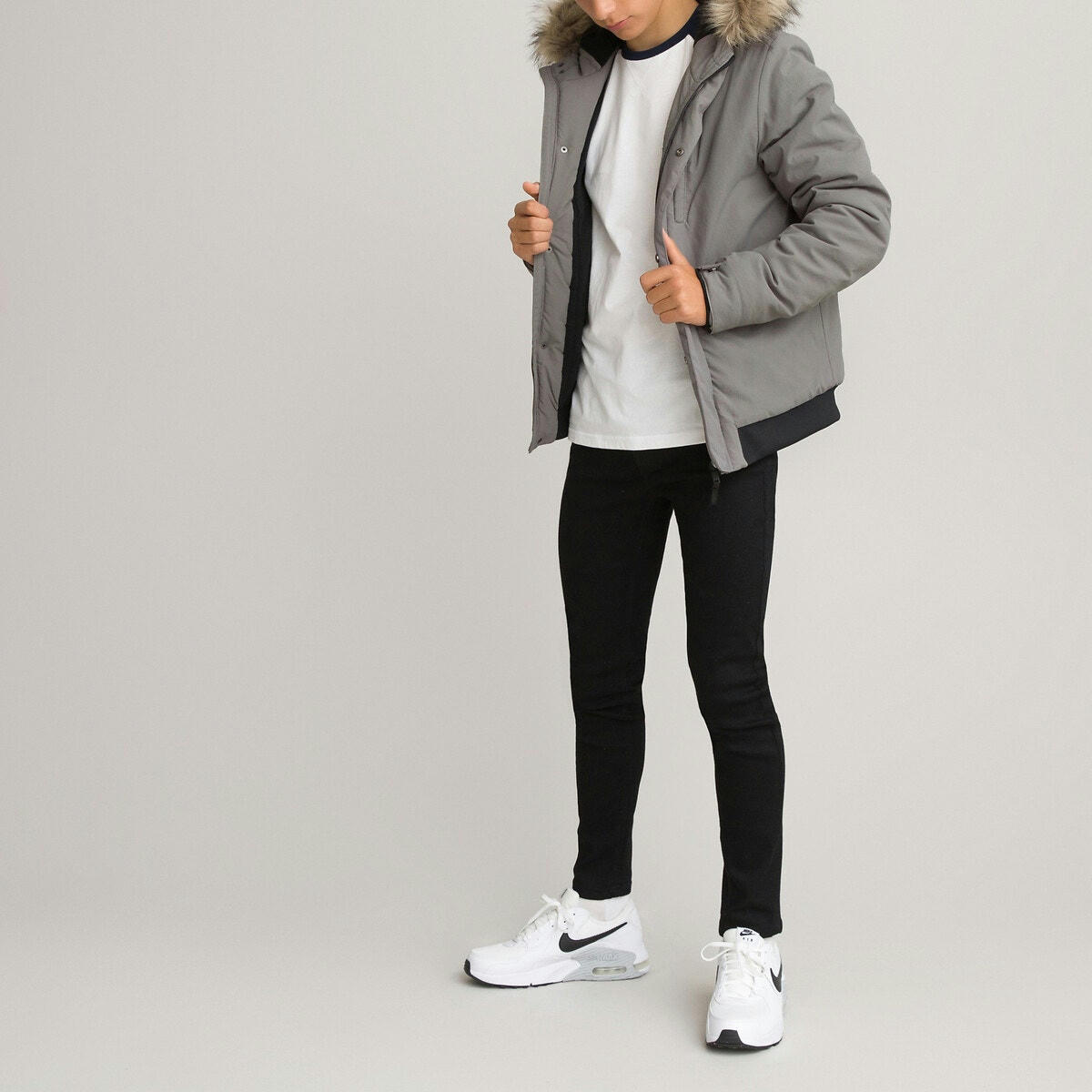 Blouson à capuche mi-saison
