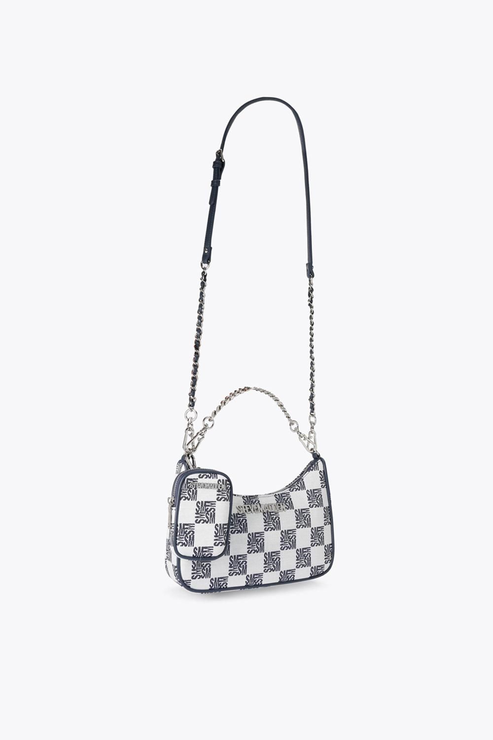 STEVE MADDEN Vital Bag Blue White' Fabric