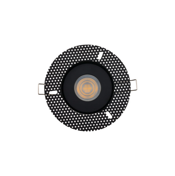 Oprawa wpuszczana okrągła czarna 12,5cm ECHO 1xGU10x15W IP54 Nowodvorski