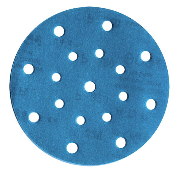 DISQUE AUTO-AGRIP. 17 TROUS D150 GR120 STEARATE - 150.17.121 - LEMAN