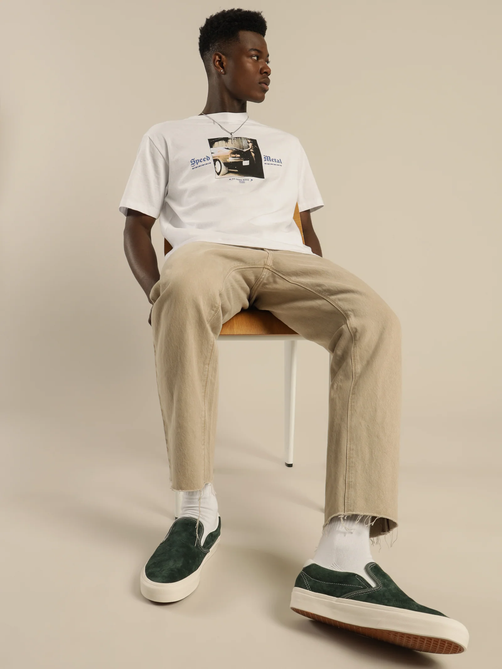 A Cropped Straight Jeans