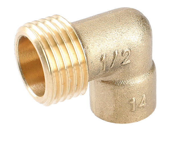 Coude fer-cuivre mâle GCU 92 12x17 - 14 - GARIS - D21503B