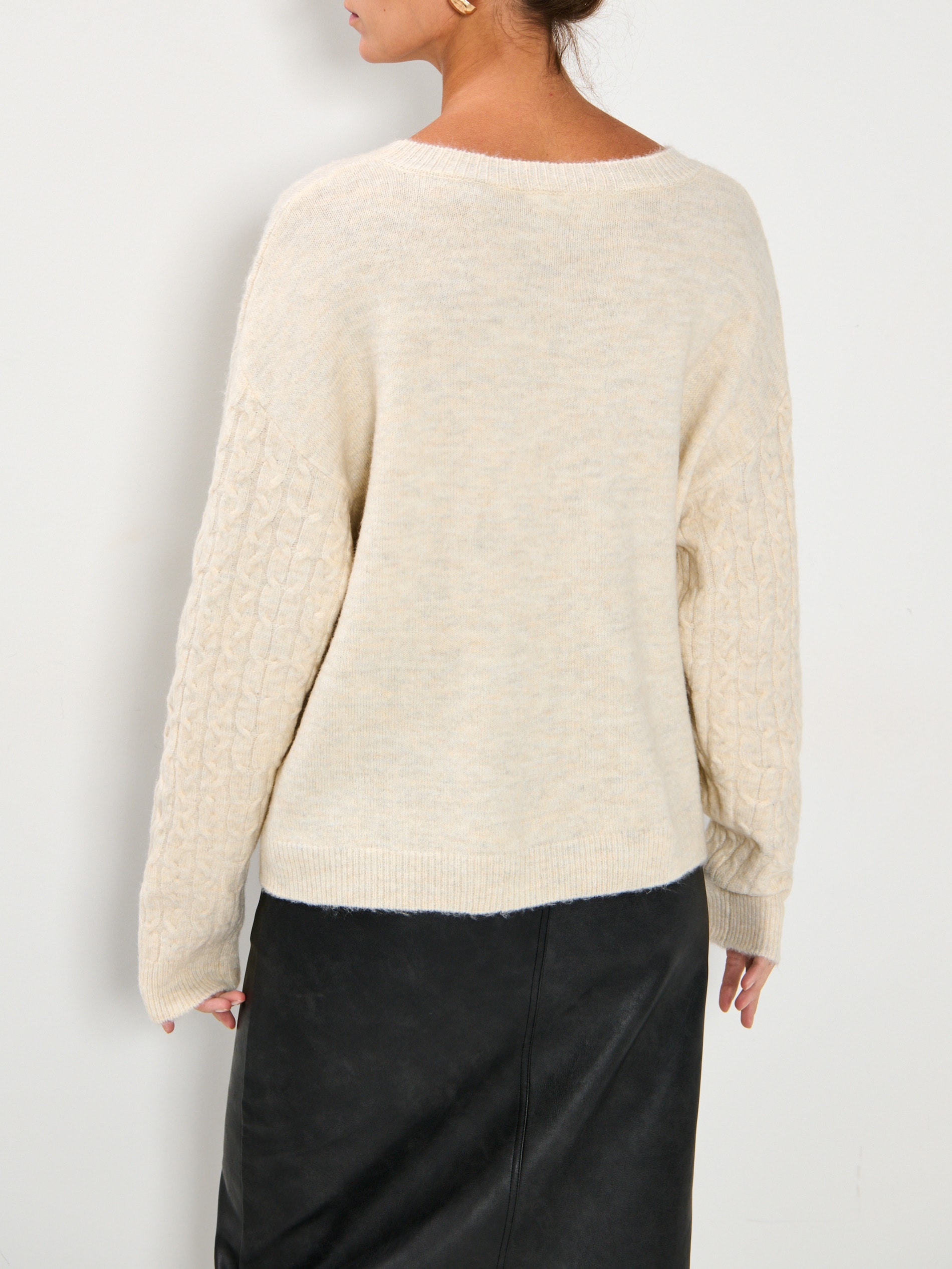 Sweter w prążki