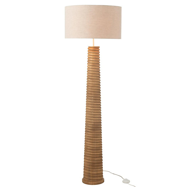 Lampadaire Filetage en Bois 