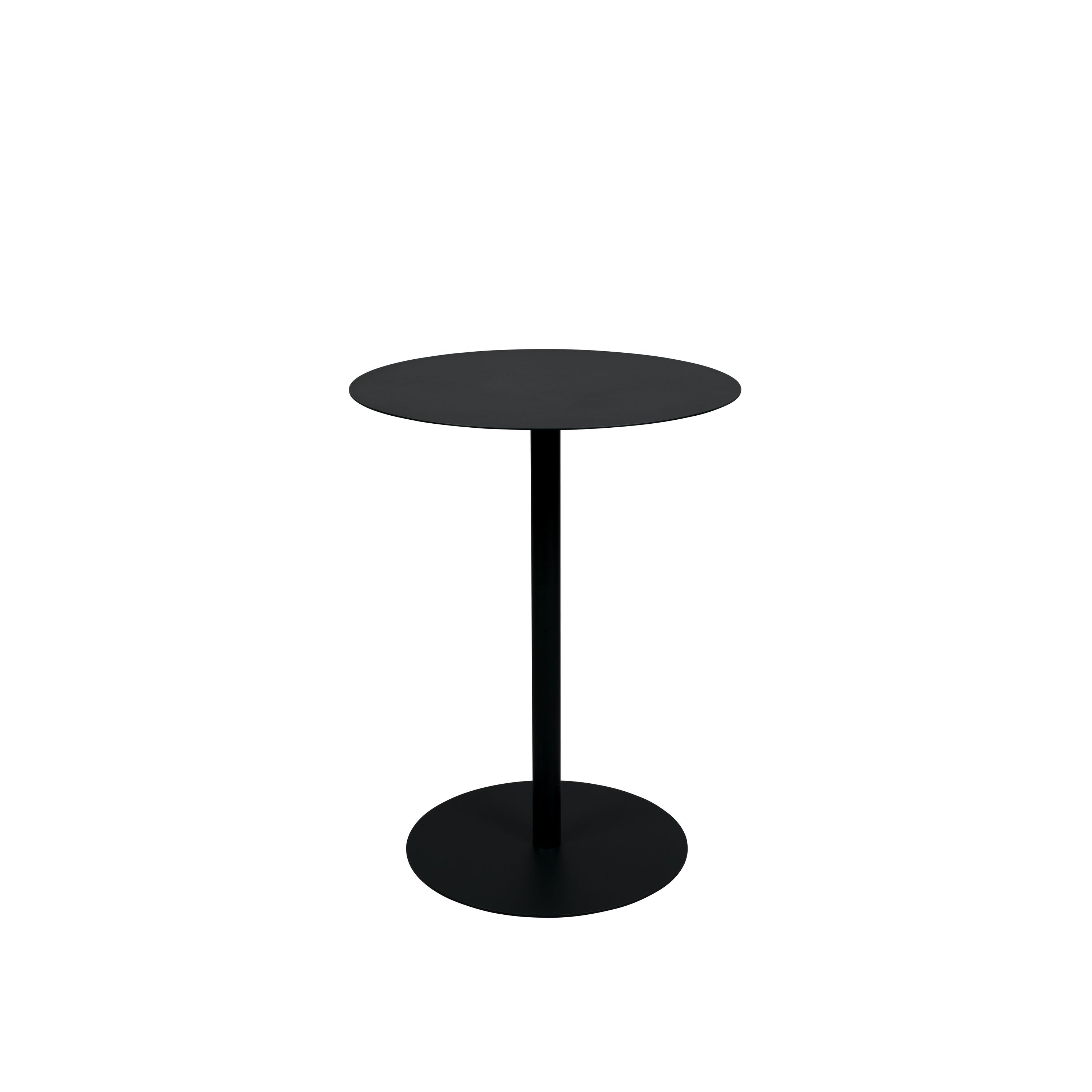 Zuiver Snow Bistrotafel Rond 57 cm Metaal Zwart