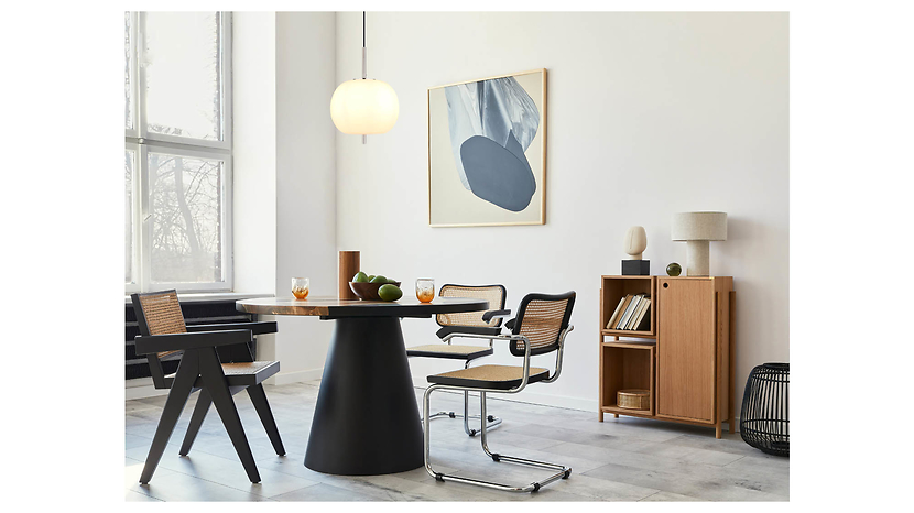 Lampa wisząca Blacky I metalowo-szklana srebrna
