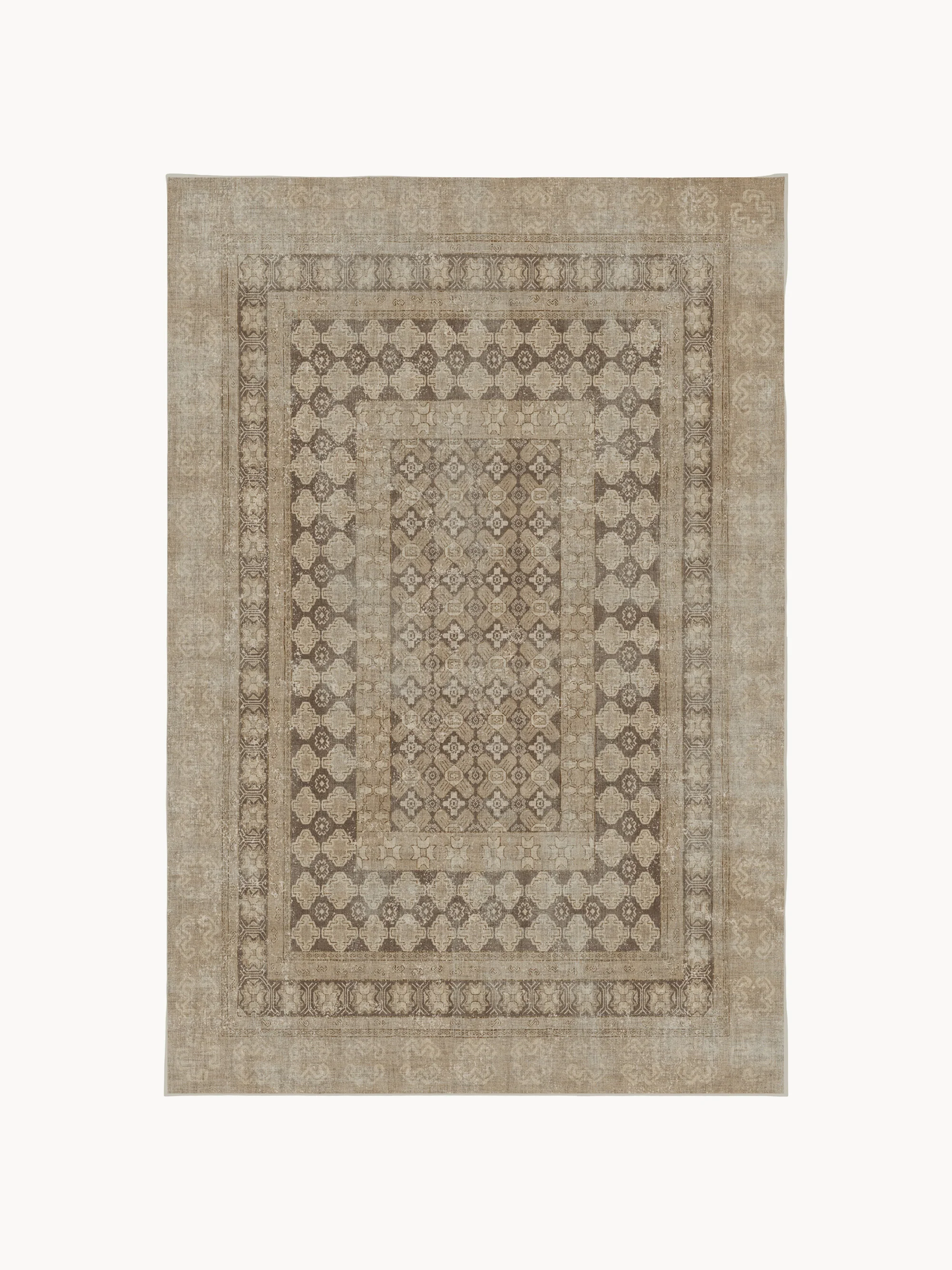 Waschbarer Kurzflor-Teppich Cyrus