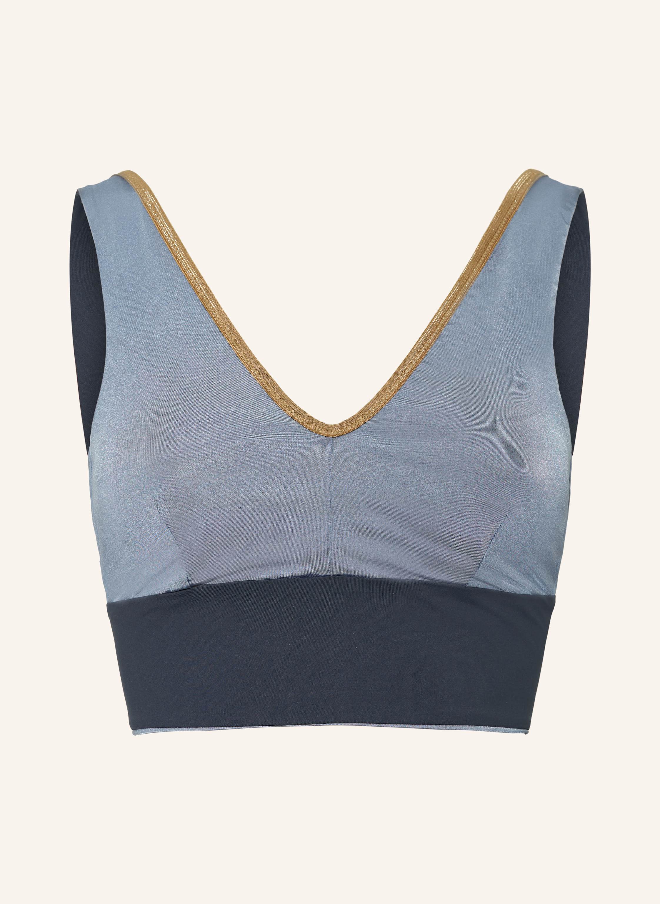 MYMARINI Bustier-Bikini-Top YOGA TOP SHINE zum Wenden