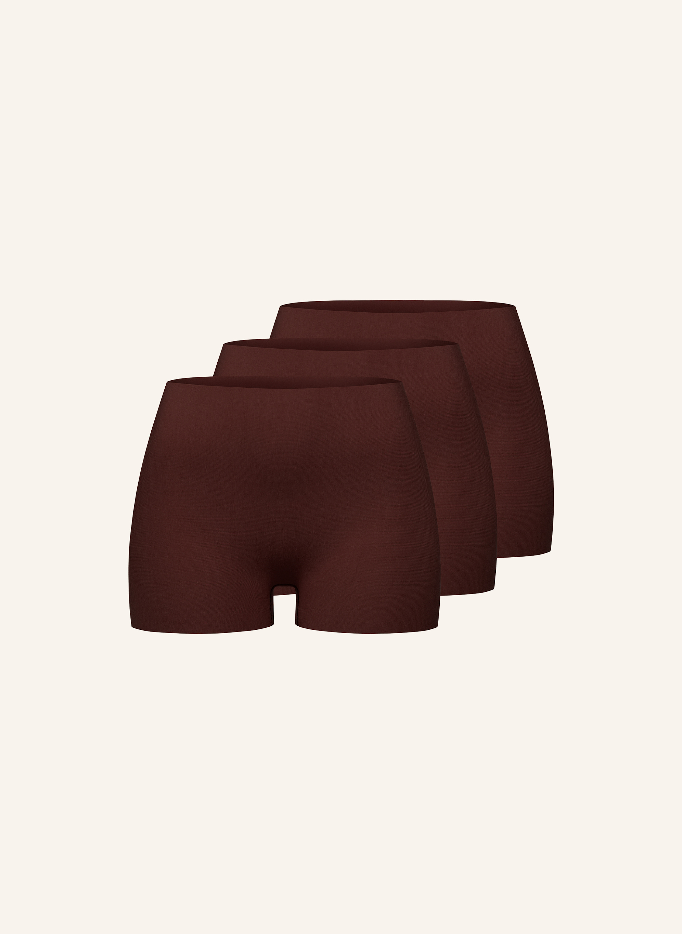 erlich textil 3er Pack Casual Cotton Panty mit Baumwolle (aus kontrolliert biologischem Anbau) - nahtlose Kanten