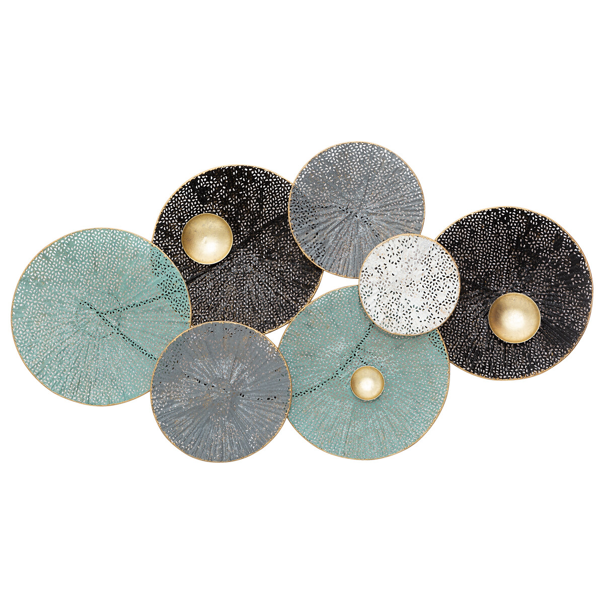 Quadro decorativo NENUPHAR em metal