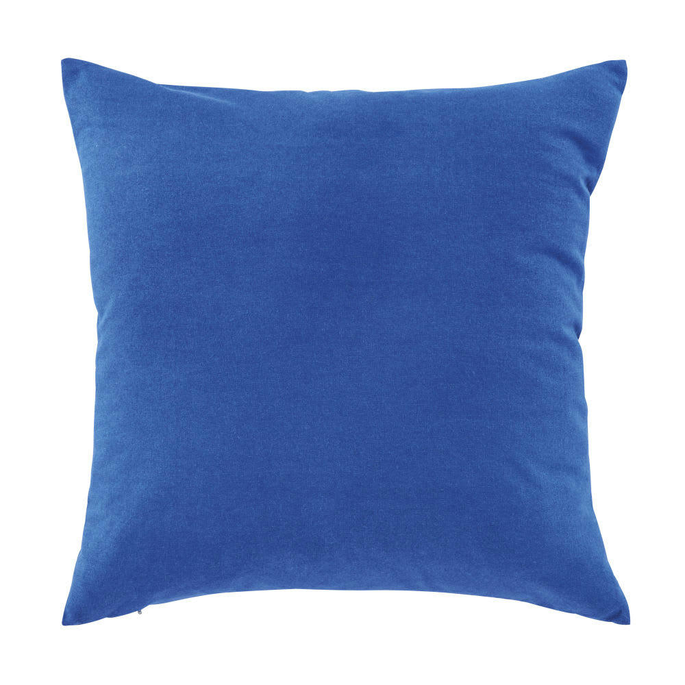 ROMMIE - Coussin bleu 45x45