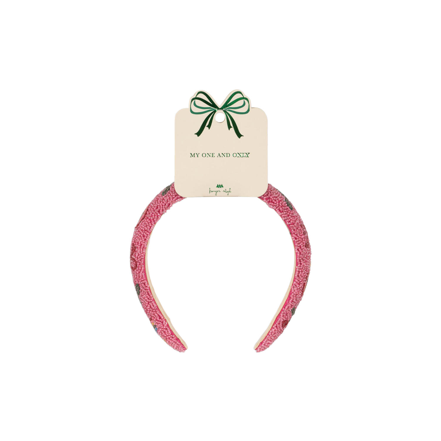 Beaded Hairbrace, bubblegum