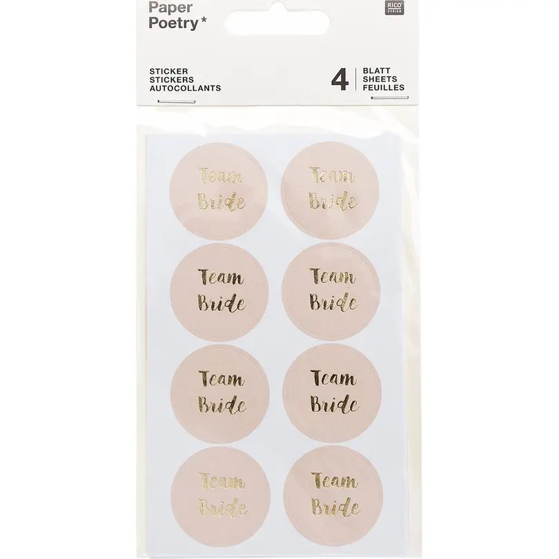 Sticker Set bestehend aus gleichen Artikeln Paper Poetry