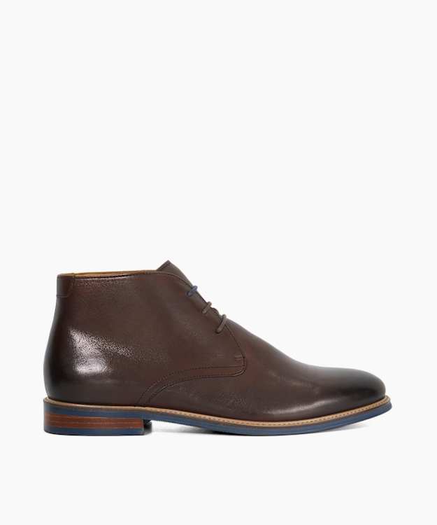Millers Burgundy - Round Toe Lace Up Boots
