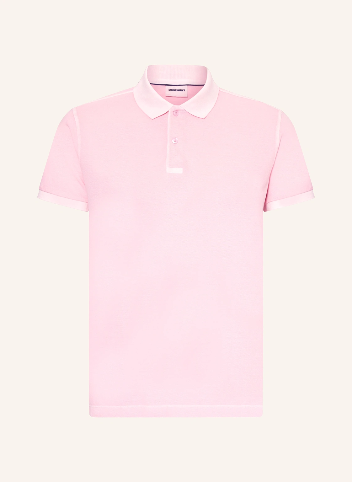 STROKESMAN'S Piqué-Poloshirt