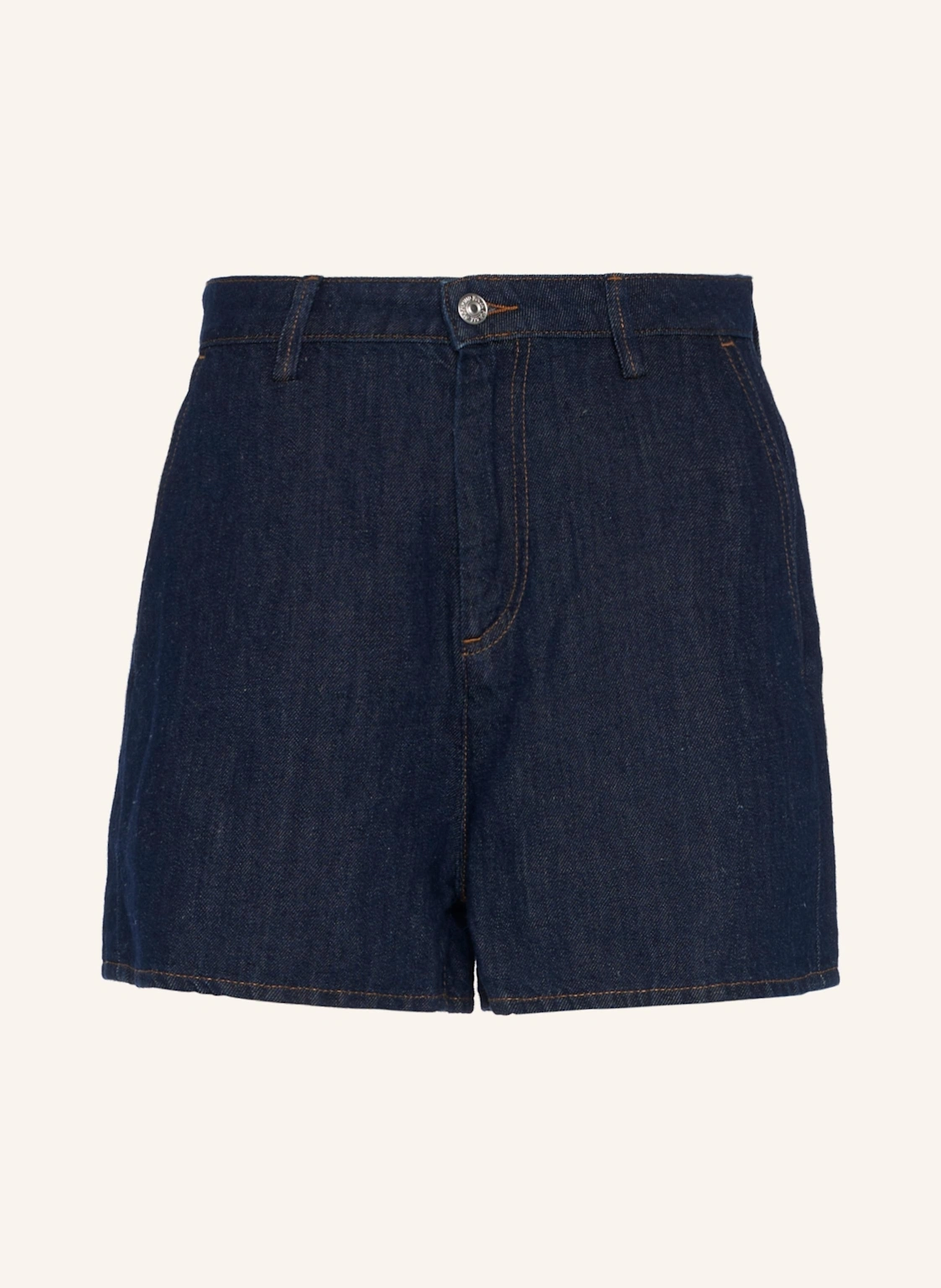 7 for all mankind Jeansshorts mit Leinen