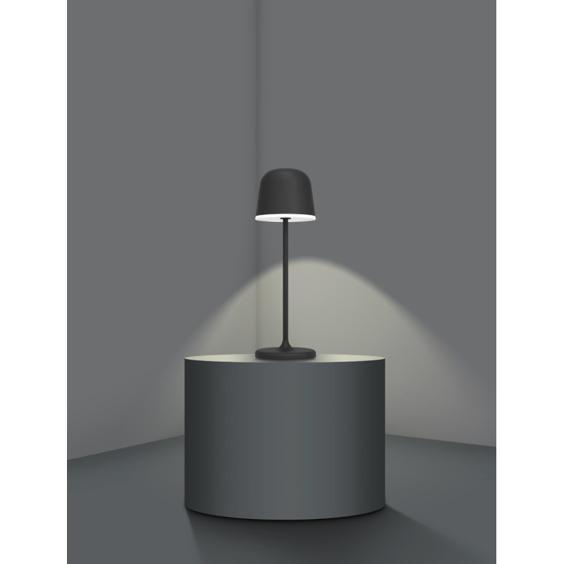Lampe à poser LED Mannera noire USB 2,2 W EGLO