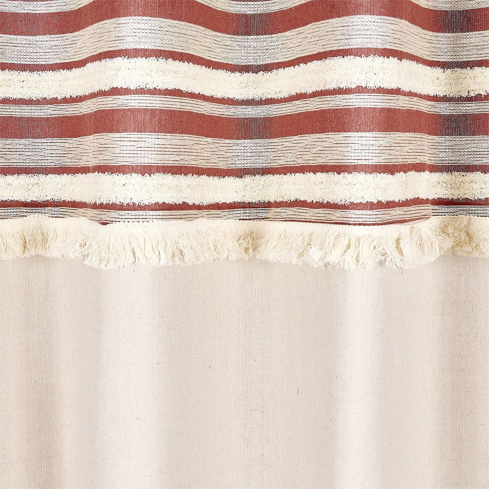 Rideau polycoton 140x240 tuffeté beige