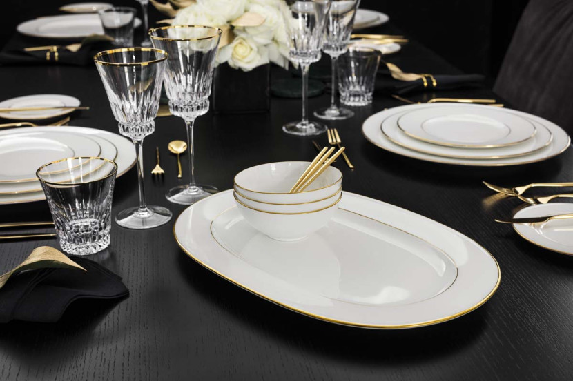 Półmisek owalny Anmut Gold Villeroy & Boch
