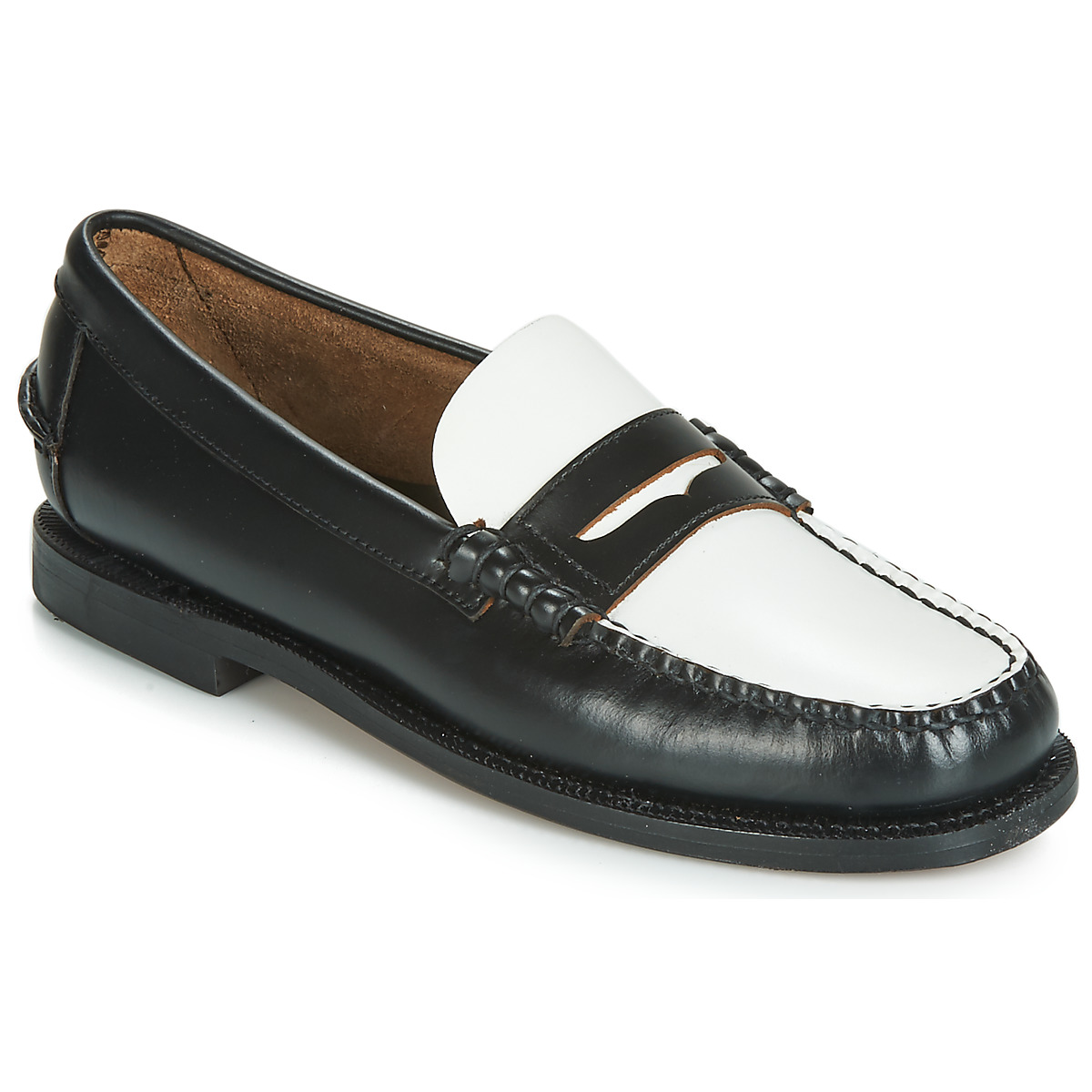 Sebago - CLASSIC DAN W - Black / White