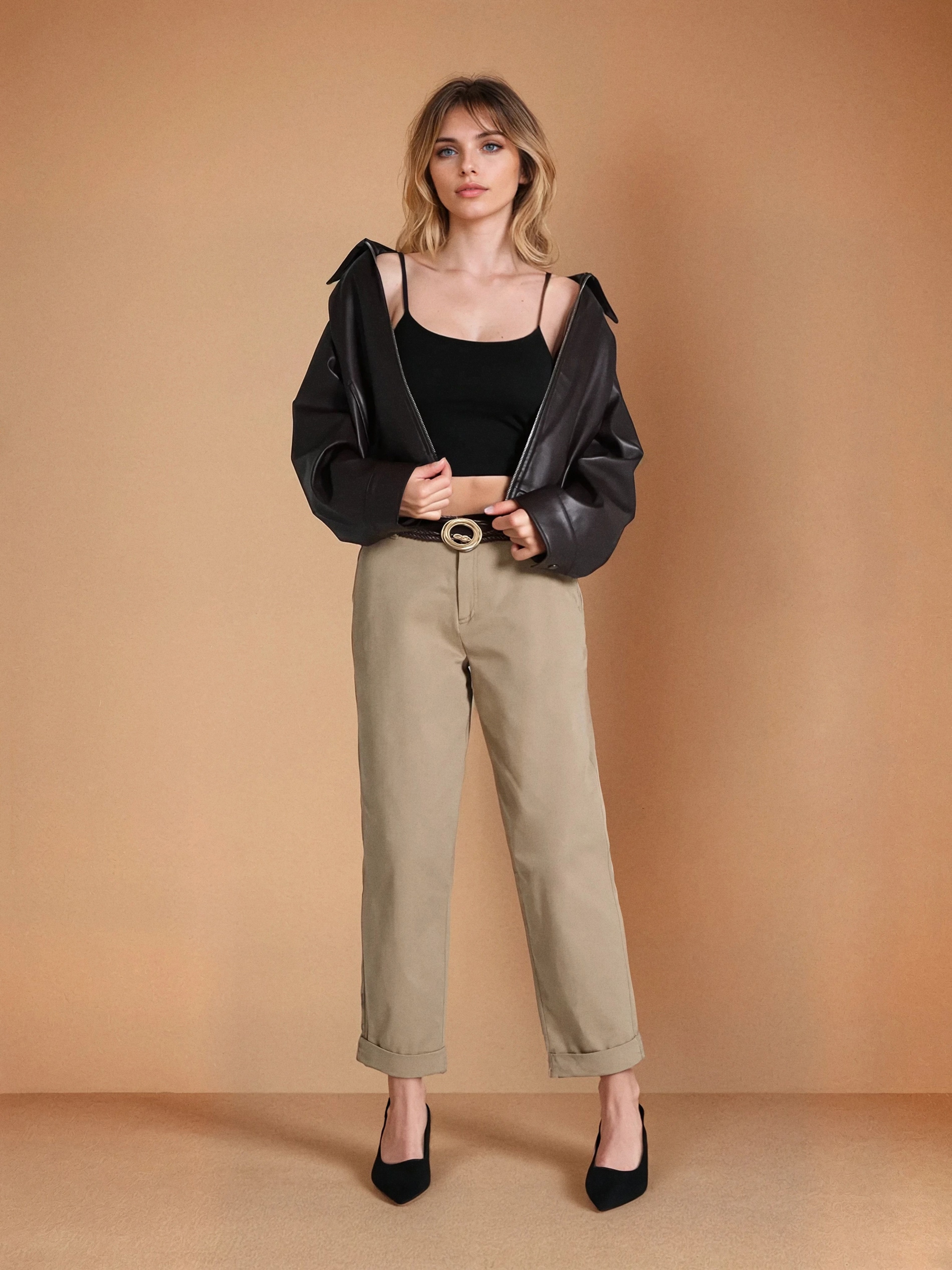 Crop top na ramiączkach