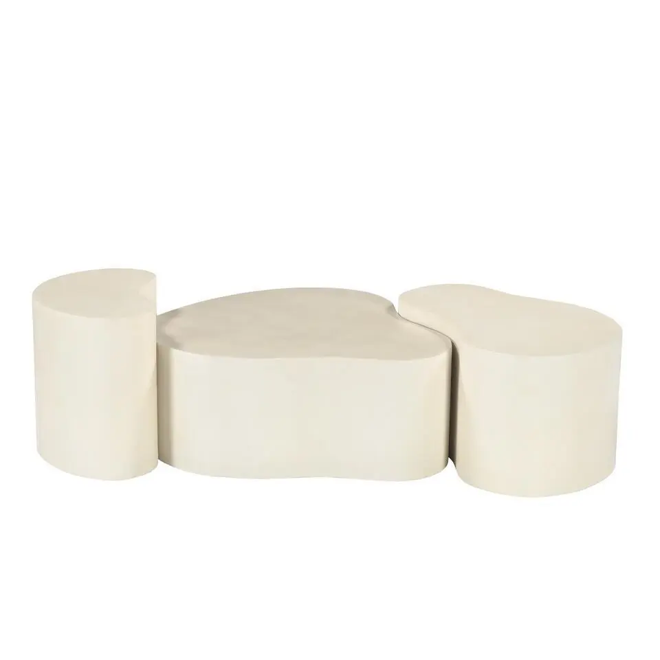 Brix - Salontafel Brix Organic Sandy 50cm - Beton / MDF