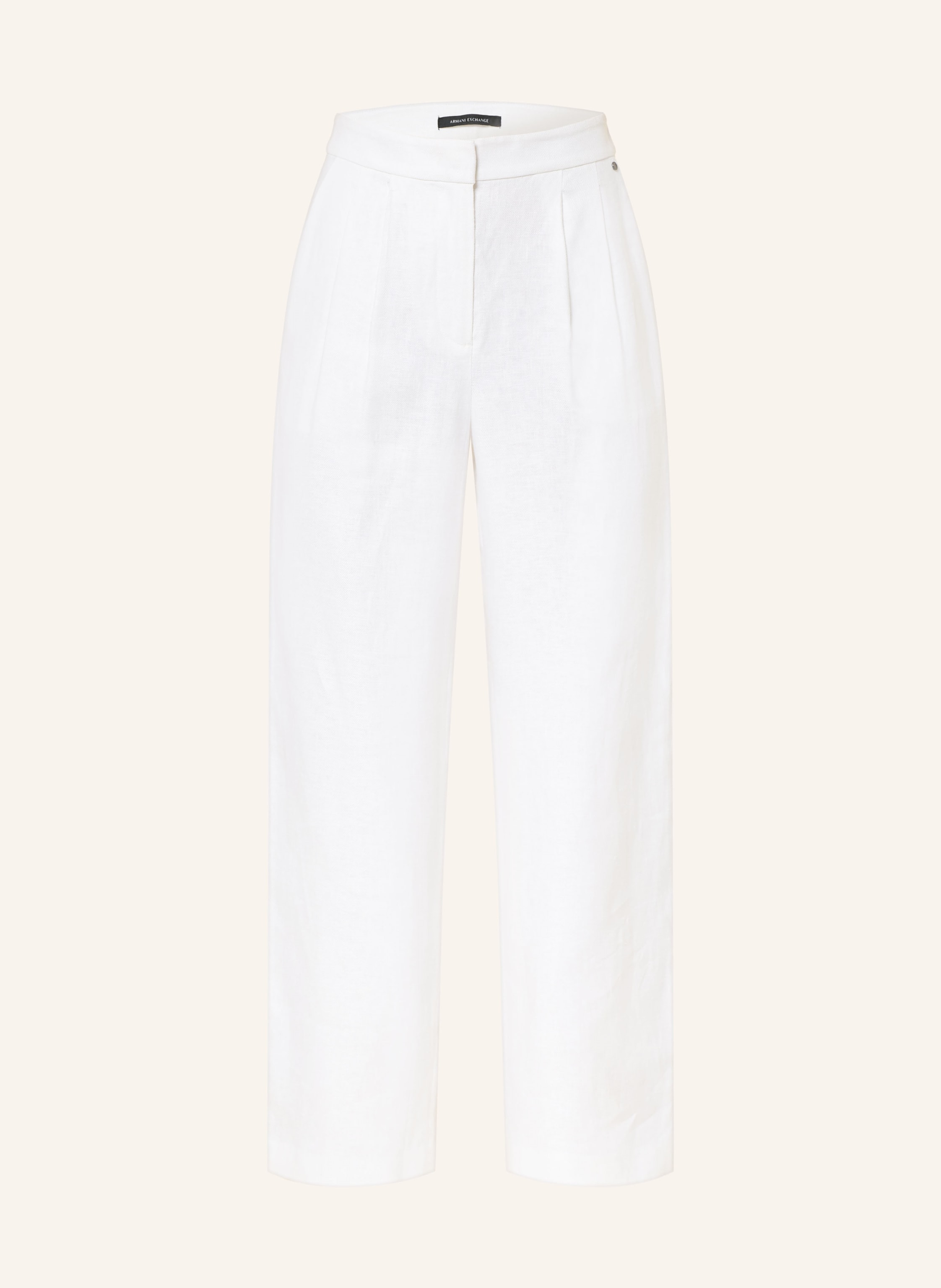 ARMANI EXCHANGE Marlenehose aus Leinen