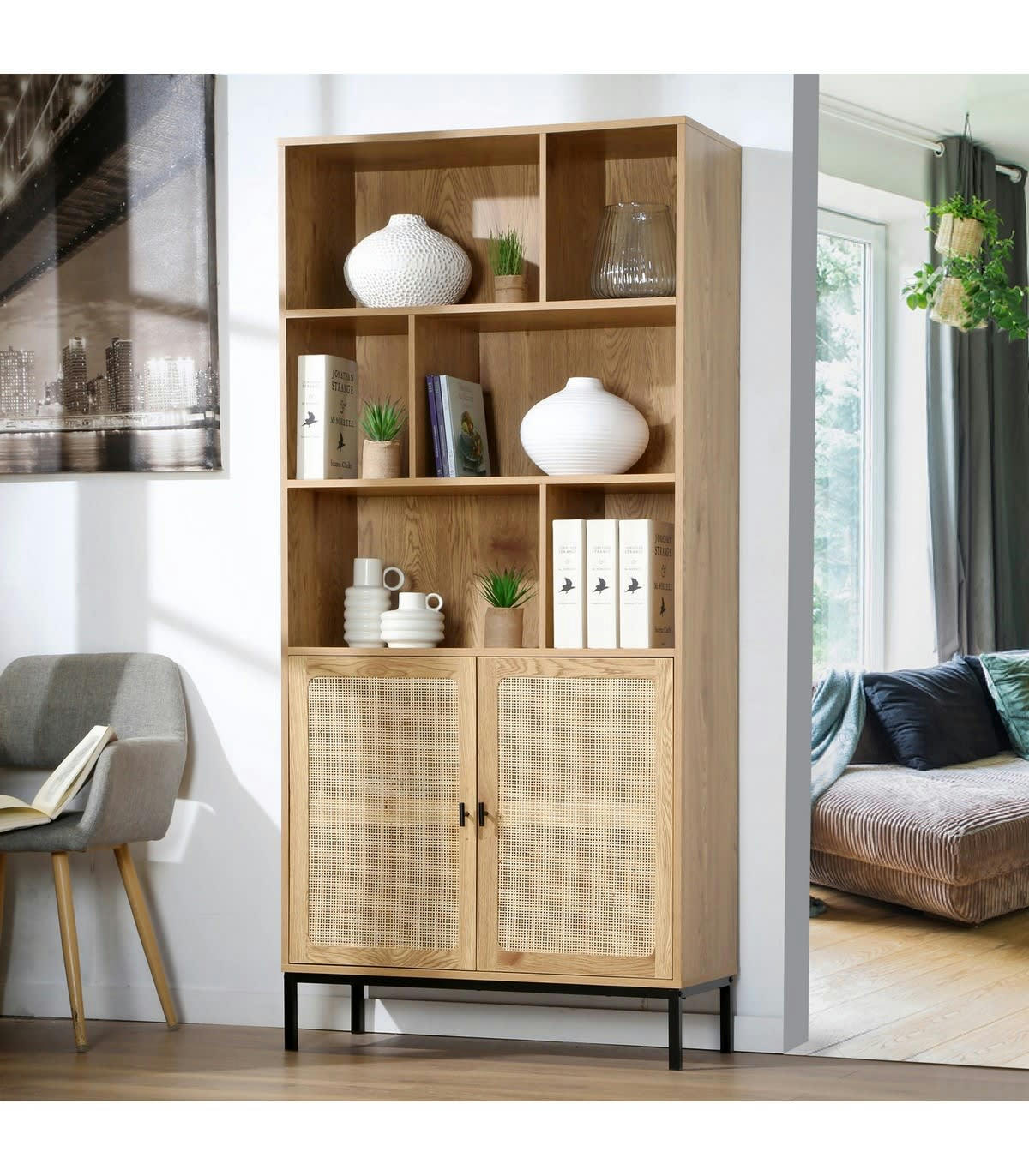 - Etagère 3 tiroirs dont 1 grand - L48 cm