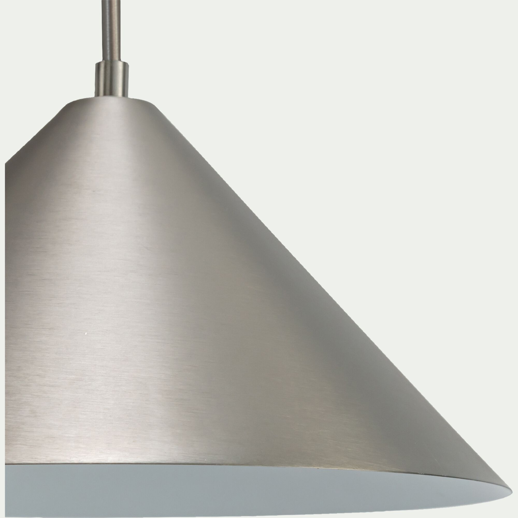 RAVENNE - Suspension électrifiée en fer - argent brossé