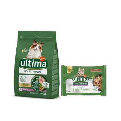 2.5kg Ultima Dry Cat Food + Affinity Ultima Wet Cat Food Free! *